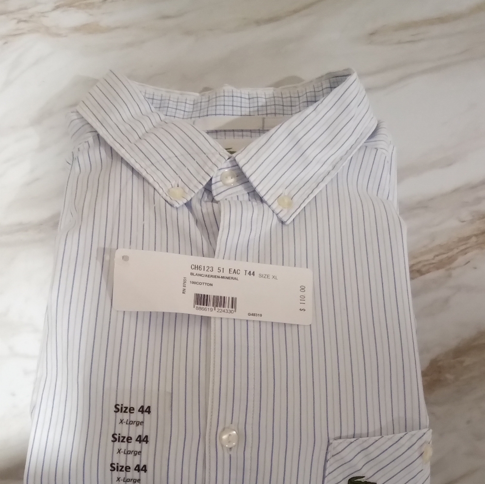 Lacoste button up dress shirt